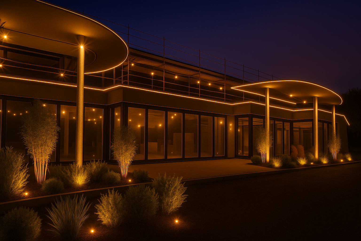 L'orangerie By night