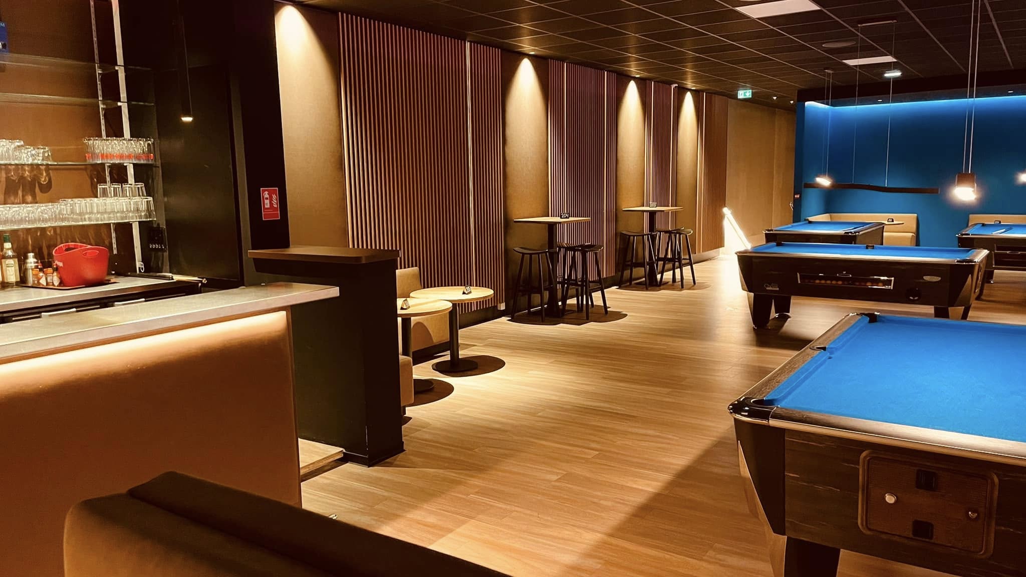 Vue depuis le bar du Billard